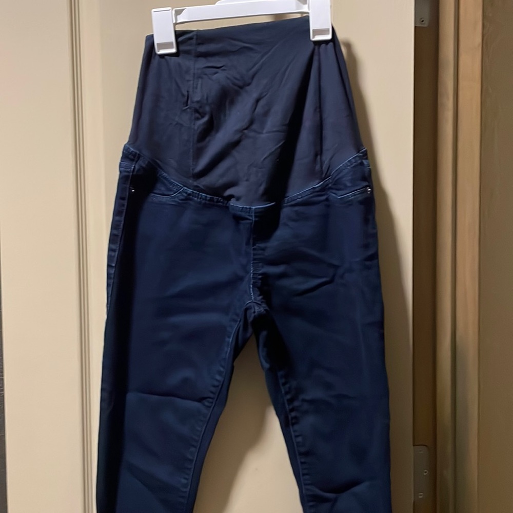 Maternity jeans, gently worn.